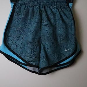 Nike Dri-FIT Canopy Tempo Blue Womens Running Short size XS